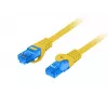CABLE DE PARCHEO LANBERG S/FTP CAT.6A 3M AMARILLO LSZH