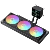 Refrigeración líquida para CPU Gamemax | GLACIER 360 LCD BK | Intel, AMD