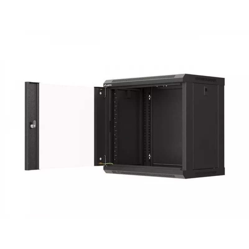 Rack de pared LANBERG WF03-5309-10B, 9U, 500×350×540 mm, carga máx. 60 kg, negro