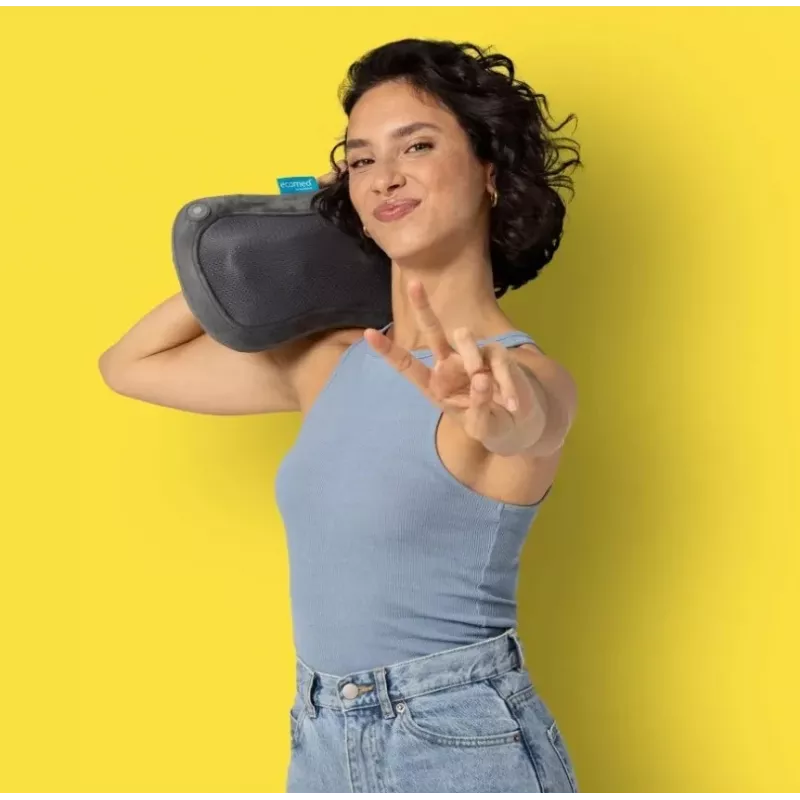 Cojín masajeador Ecomed 23309, negro, 24 W