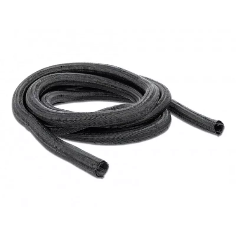 Funda trenzada DeLOCK 19047 10 m x 25 mm negra