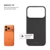 Funda protectora FIXED MagVelar para Apple iPhone 17 Pro, negra