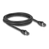 DeLOCK Cable de red RJ45 Cat.8.1 S/FTP 2m 40Gbps Negro