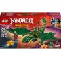 Juguete de construcción LEGO NINJAGO 71829 Dragón del Bosque Verde de Lloyd, 128 piezas, 2 minifiguras, a partir de 6 años