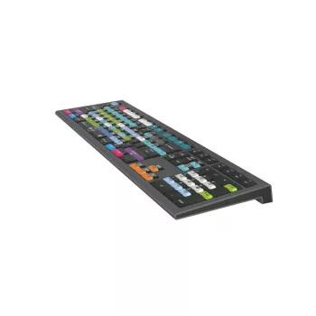 Logickeyboard Avid Media Composer Astra 2 teclado universal USB QWERTY alemán gris