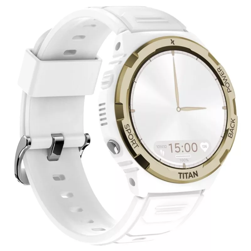 Smartwatch MAXCOM FW100 Titan Valkiria blanco