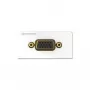 Kindermann 7456000501 toma VGA blanca (7456000501)