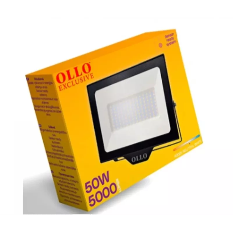 Luminaria | OLLO | Consumo 50 vatios | Flujo luminoso 5000 lúmenes | 4000 K | AC220-240V | Ángulo de apertura 110 grados | VS121C-50W-40K