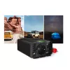 GREEN CELL Convertidor de tensión para coche 12V a 230V 150W/300W Onda senoidal pura