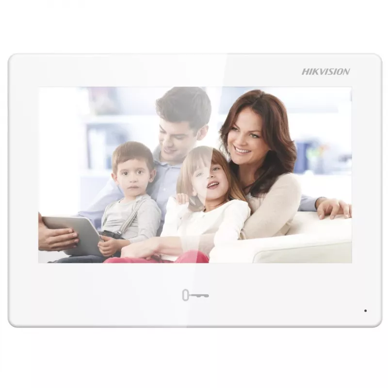 Estación principal Hikvision DS-KH9310-WTE1(B) blanca 12V Wi-Fi