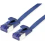 VALUE Cable de parcheo Cat.6A (clase EA) FTP, extraplano, azul, 2 m (21.99.2152)