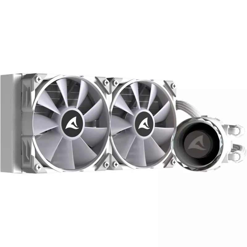 S80 RGB White AIO 240mm, refrigeración líquida blanca