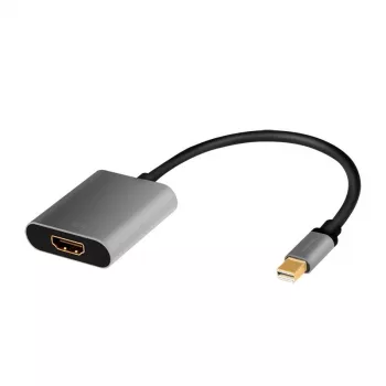 LogiLink CDA0110 Adaptador de cable de vídeo Mini DisplayPort a HDMI 0,15 m