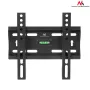 Soporte de pared para TV MACLEAN MC-777 para televisores de 13 inch–42 inch, hasta 35 kg, VESA 75x75–200x200, metal, negro