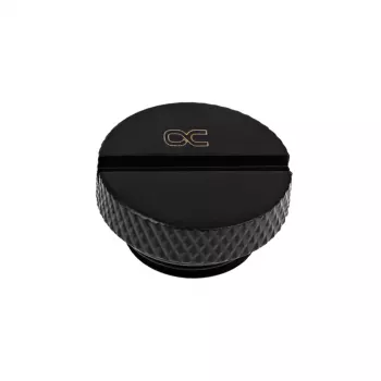 Alphacool Eiszapfen tornillos de cierre G1/4 (tapones), negros, pack de 6
