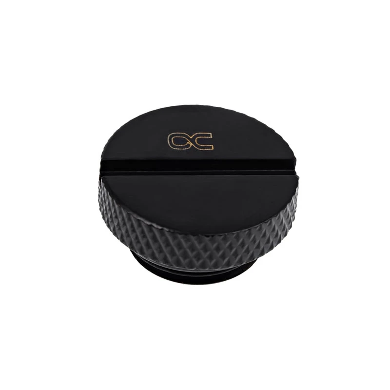 Alphacool Eiszapfen tornillos de cierre G1/4 (tapones), negros, pack de 6