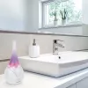 Stylies Luna COP000846 difusor de aromas ultrasónico, luz LED que cambia de color, modo nocturno, apagado automático, 100 x 100 x 234 mm, blanco