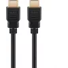 Goobay 61161 - 5 m - HDMI Type-A (estándar) - HDMI Type-A (estándar) - 10,2 Gbit/s - Audio Return Channel (ARC) - Negro (61161)