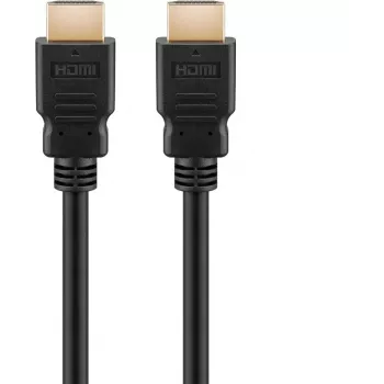Goobay 61161 - 5 m - HDMI Type-A (estándar) - HDMI Type-A (estándar) - 10,2 Gbit/s - Audio Return Channel (ARC) - Negro (61161)