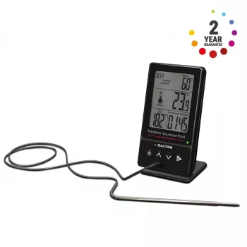 Termómetro de cocina digital Salter 540A HBBKCR precisión 5 en 1 — Sonda de cocina multifunción