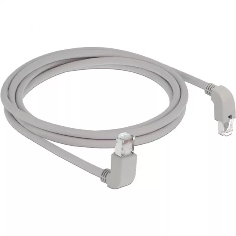 Cable de red DeLOCK 85872 2m Cat6a S/FTP gris