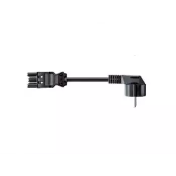 Cable de alimentación Bachmann 375.007 Negro 5 m