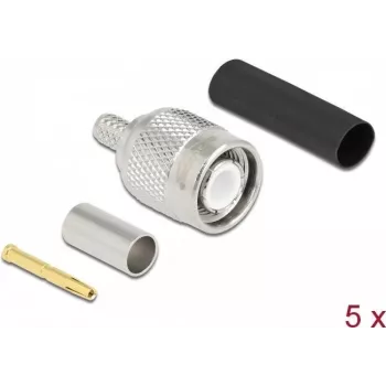 Conector macho TNC para crimpar LMR 200 DeLOCK 90019