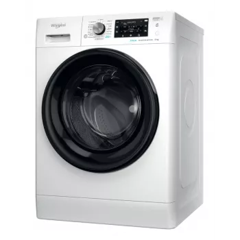 Lavadora WHIRLPOOL FFD 9489 BV EE, 9 kg, 1400 rpm, clase energética A, profundidad 63 cm, motor inverter, puertas negras