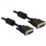 Cable DVI DeLOCK 24+5 conector macho a conector macho DVI 24+5 3 m negro