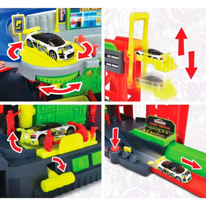 Tune Up Race Pitstop Edificio de juego