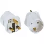 Adaptador de enchufe Bachmann 921.010 blanco