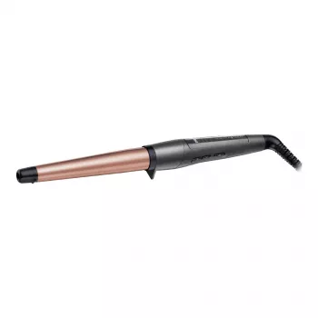 Rizador Remington CI83V6 — barra de 2,8 cm, 150–? °C, 5 niveles de calor, cerámica, cable de 3 m, negro/oro rosa