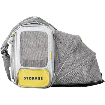 Mochila para gatos PETKIT Breezy xZone - Gris