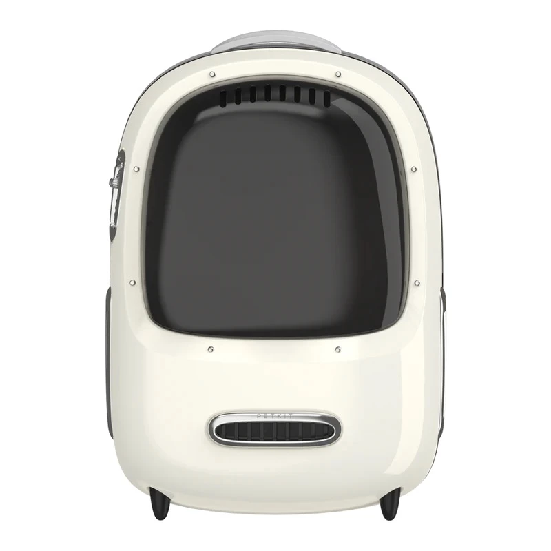 Mochila de viaje para mascotas PETKIT Breezy 2 (blanco crema)