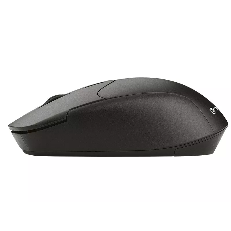 Tracer Boss RF Nano Ratón óptico inalámbrico, 1600 DPI, negro