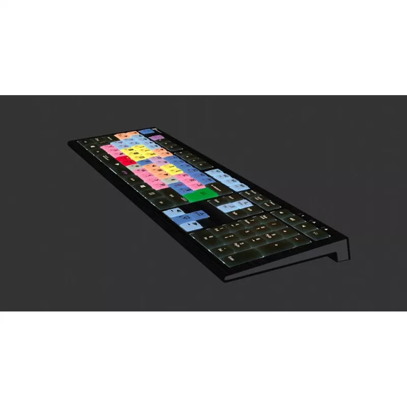 Logickeyboard Avid Media Composer ASTRA 2 teclado retroiluminado PC UK (LKB-MCOM4-A2PC-UK)