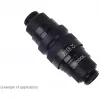 Racor Alphacool 17440 — racor de latón para refrigeración de ordenador, negro, 32×86×32 mm