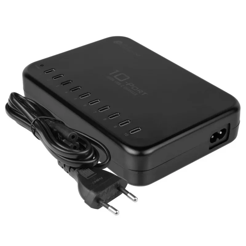 Alcasa PCA-D007S Cargador para dispositivos móviles Tablet Negro AC Carga rápida Interior