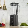 Recipiente de vaso de cristal Petra PT5531MBLKVDE Negro