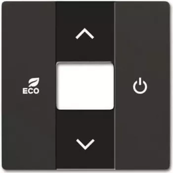 Busch Jaeger Tapa central negra mt 6235-885 (6220-0-0511)