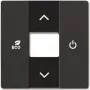 Busch Jaeger Tapa central negra mt 6235-885 (6220-0-0511)