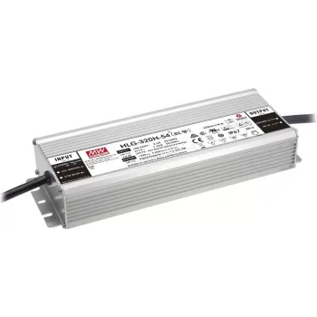 Fuente de alimentación LED Mean Well 320W 24V IP67, driver de tensión constante para sistemas LED en exteriores
