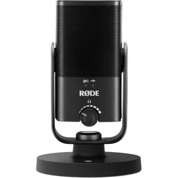 Micrófono USB compacto Rode NT-USB-MINI con soporte magnético extraíble
