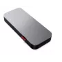Batería externa para portátil Lenovo Go USB-C (20.000 mAh), ion-litio, negro-gris, USB Type-A y Type-C