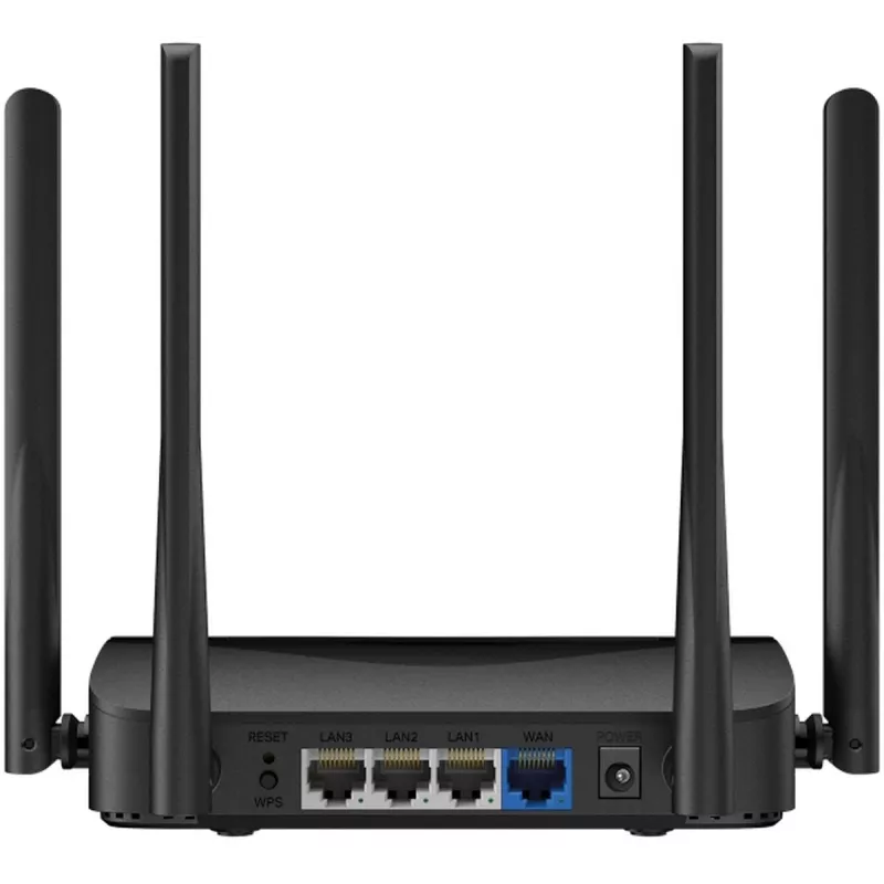 Router de sobremesa MERCUSYS MR25BE EasyMesh Wi‑Fi 7 dual‑band 2,4/5 GHz, 3600 Mbit/s, 3× Gigabit-LAN, 4 antenas externas
