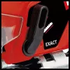 Einhell TC-JS 18/70 Li sierra de calar a batería 4321280, Power X-Change, 18 V, 2700 carreras/min, profundidad de corte 70 mm, con batería de 2,5 Ah y cargador, rojo/negro