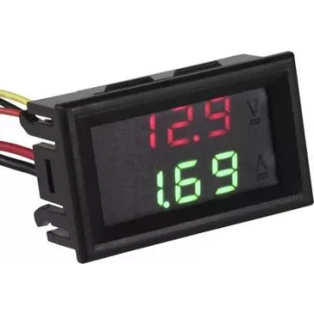 VAM10010 – Medidor de tensión y corriente LCD 3,5 V a 30 DC (com-vam10010)