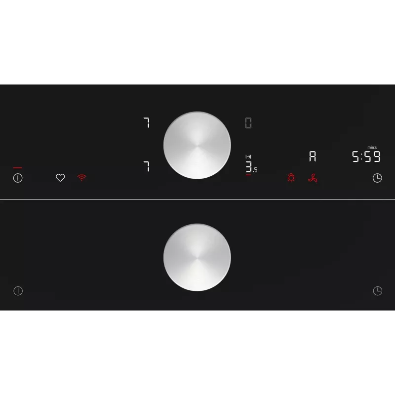 Neff N 90 Negra de encastre 80 cm placa de inducción con 5 zonas