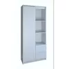 Estantería para oficina Top e Shop RS-80 BILY BIEL, aglomerado blanco, 7 baldas, 800×350×1800 mm