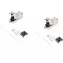 Conector Keystone RJ45 Cat 6A ShiverPeaks BS08-10002-2 sin herramienta, pack de 2